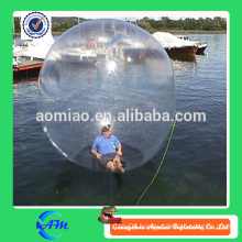 2015 hot sale inflatable rolling ball water fountain aqua spinning water ball